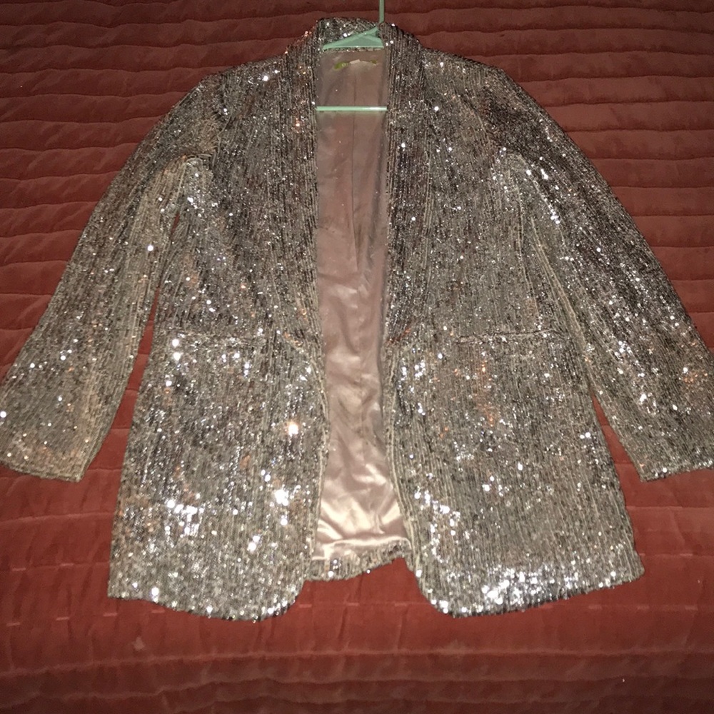 Gianni Bini Sequin Blazer